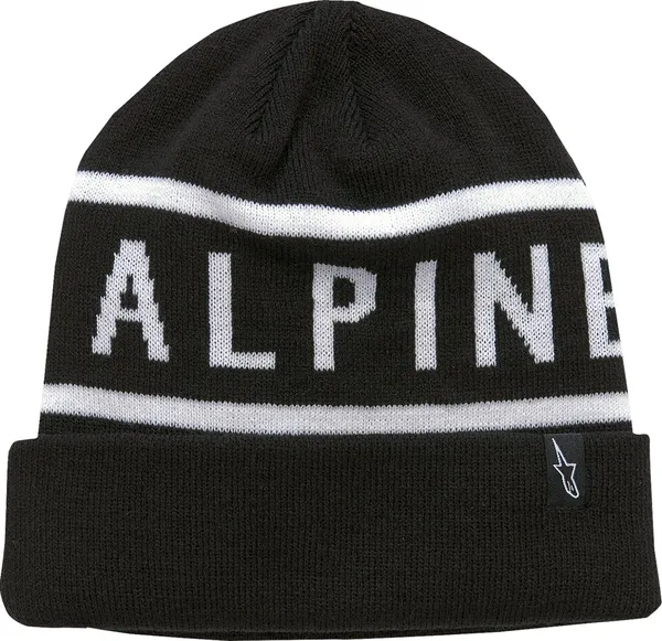 Caciula Beanie Alpinestars Wordy Cuff Black ONE SIZE, 1, nordicamoto.ro
