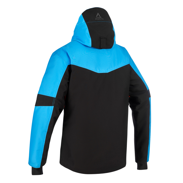 AMOQ Void V2 Jacket Insulated Black/Sky Blue/Orange S, 3, nordicamoto.ro