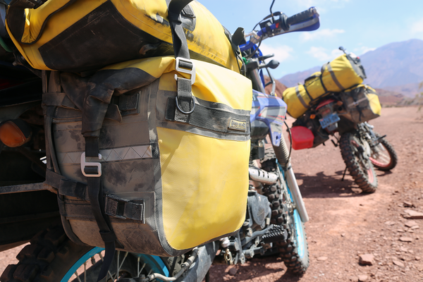 Sierra Dry Saddlebags Black, Yellow, 1, nordicamoto.ro
