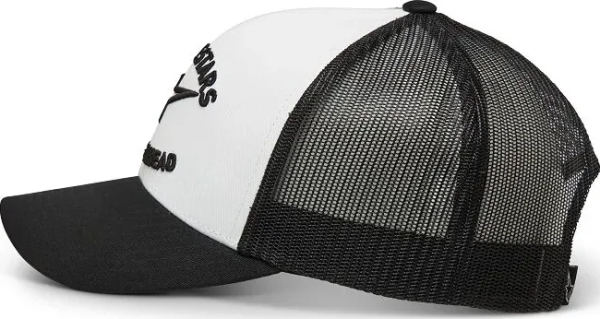Triple Truck Hat White  Adjustable, 3, nordicamoto.ro