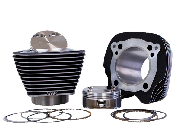 Big Bore Cylinder & Piston Kit Black, 2, nordicamoto.ro