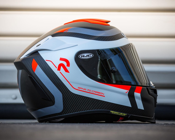 HJC RPHA 70 Carbon Reple sisak – fekete-kék, S méret, 3, nordicamoto.ro