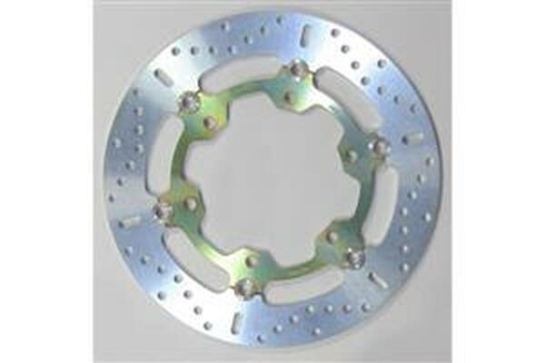 Round Pro-lite Brake Rotor Silver, Stainless Steel, 1, nordicamoto.ro