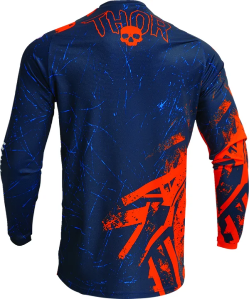Tricou Copii Thor Sector Gnar Midnight/Orange 2XS, 6, nordicamoto.ro