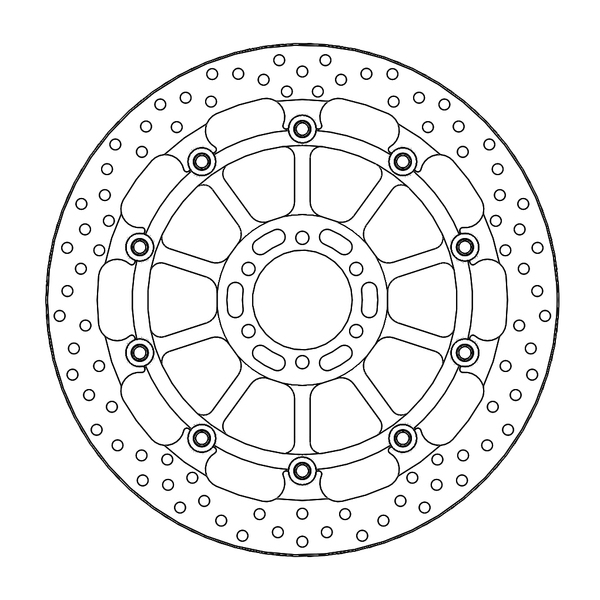 Halo sorozat – lebegő rotor, fekete, 1, nordicamoto.ro