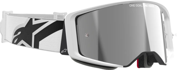 Alpinestars Supertech Corp Abs Vision fehér/szürke szemüveg, 4, nordicamoto.ro