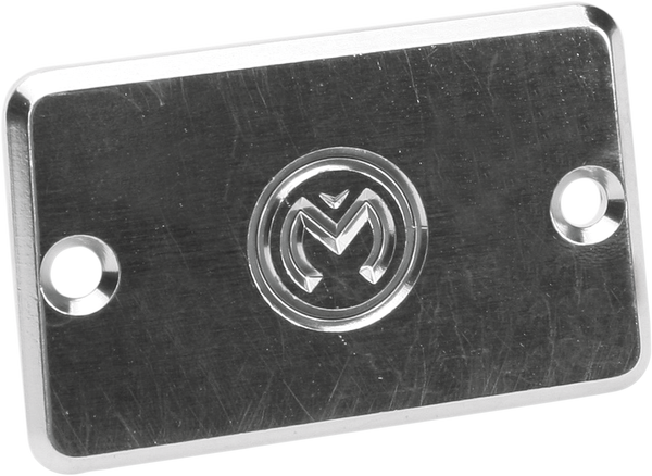 MOOSE RACING Master Cylinder Cover Plates Silver, 1, nordicamoto.ro