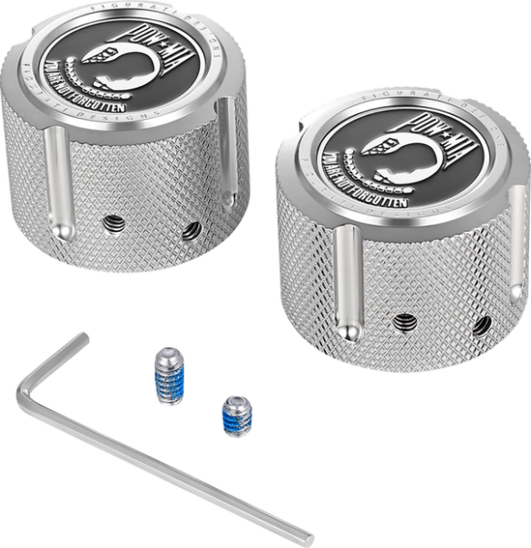 Front Axle Nut Cover Silver, 3, nordicamoto.ro