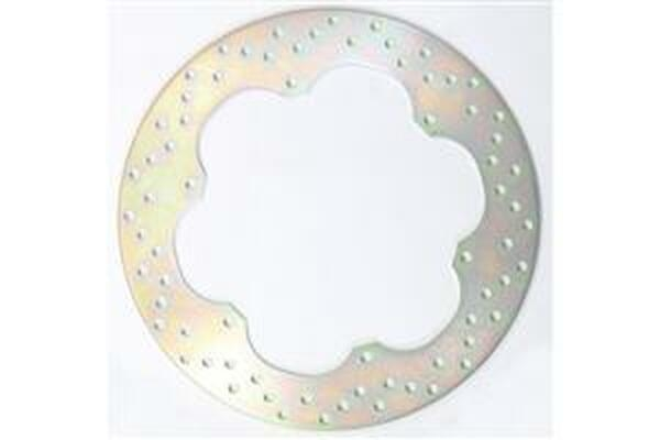 Round Hpsr Solid Brake Rotor Gold, Stainless Steel, Zinc, 1, nordicamoto.ro