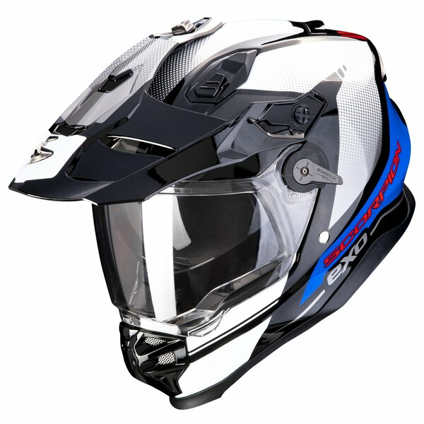 Casca enduro/adventure SCORPION ADF-9000 AIR TRAIL XXL Negru/Rosu, 6, nordicamoto.ro