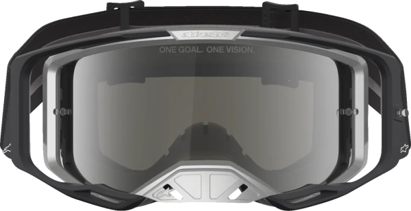Alpinestars Vision 8 borostyánszínű, fekete/ezüst/átlátszó lencsés síszemüveg, 4, nordicamoto.ro