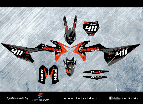 NordicaMoto KTM SX 20–23 matricakészlet, 1, nordicamoto.ro