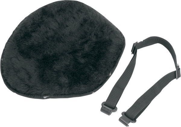 Gelcore Breathable Fleece Gel Seat Pad Black, 1, nordicamoto.ro