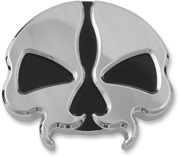 Split Skull Gas Cap Black, 1, nordicamoto.ro