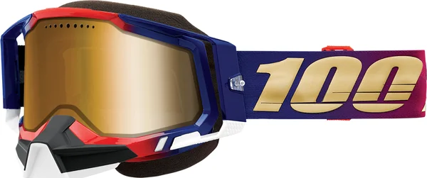Racecraft 2 Snow Goggles Gold  ONE SIZE, 1, nordicamoto.ro