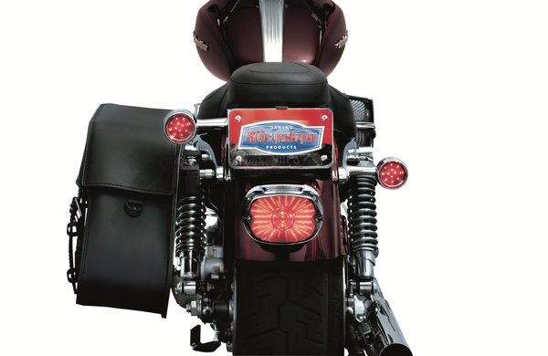 License Plate Turn Signal And Marker Light Mounts Chrome, 2, nordicamoto.ro