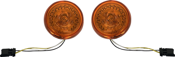 Probeam® Front Halo Turn Signals Amber, White, 1, nordicamoto.ro