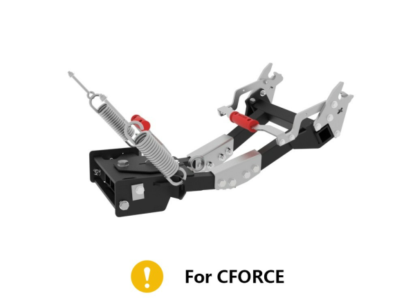 CFMOTO ATV hóeltoló keret (PUSH TUBE) – FEKETE, 2, nordicamoto.ro