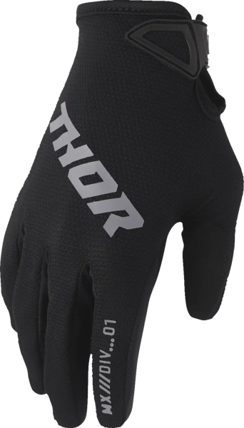 Thor Ridemode Static Black kesztyű, L-es méret, 1, nordicamoto.ro
