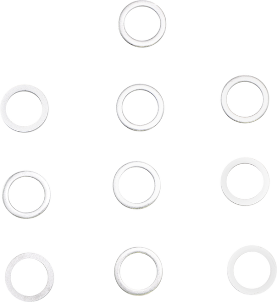 Banjo Bolt Washers Black, Silver 11, 1, nordicamoto.ro