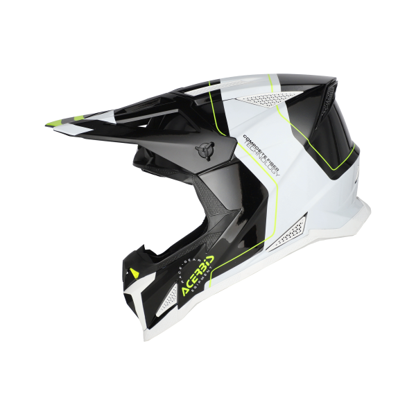 Acerbis T711 sisak, fekete/fehér, M-es méret, 1, nordicamoto.ro