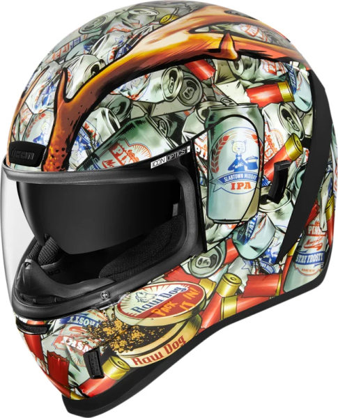 Casca Icon Airform™ Buck Fever Brown/Orange/Red/White 3XL, 1, nordicamoto.ro