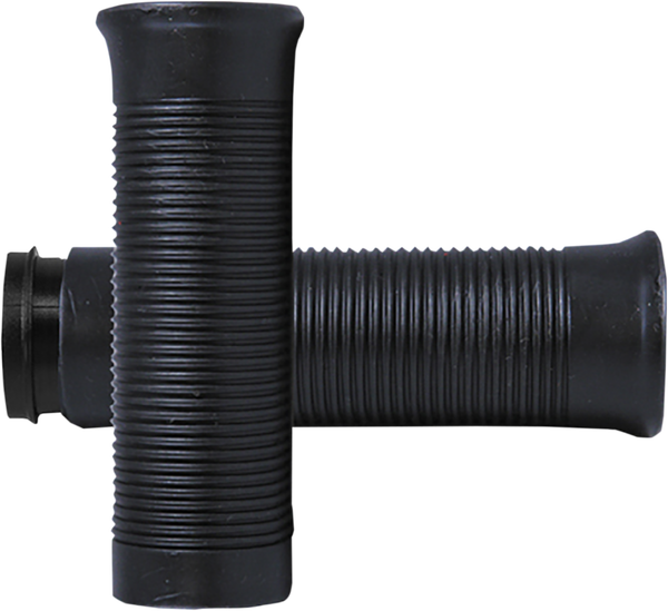 Old School Rubber Grips Black, 1, nordicamoto.ro