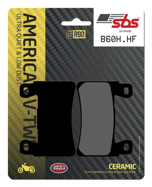 Hhf Street Ceramic Organic Brake Pads, 2, nordicamoto.ro