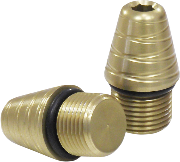 Bar End Weights Lg Anodized, Silver, 1, nordicamoto.ro