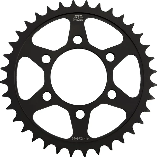 JT SPROCKETS Acél hátsó lánckerék, fekete, 1, nordicamoto.ro