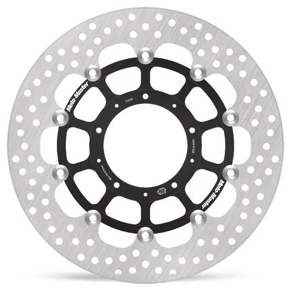 Halo sorozatú úszó rotor, fekete, rozsdamentes acél, 1, nordicamoto.ro