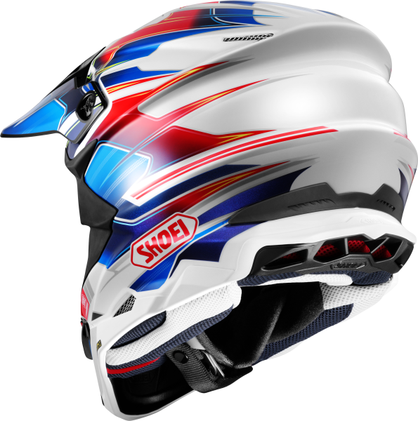 SHOEI VFX-WR 06 SPARKLE TC-10 sisak, kék/piros/fehér, XS, 3, nordicamoto.ro