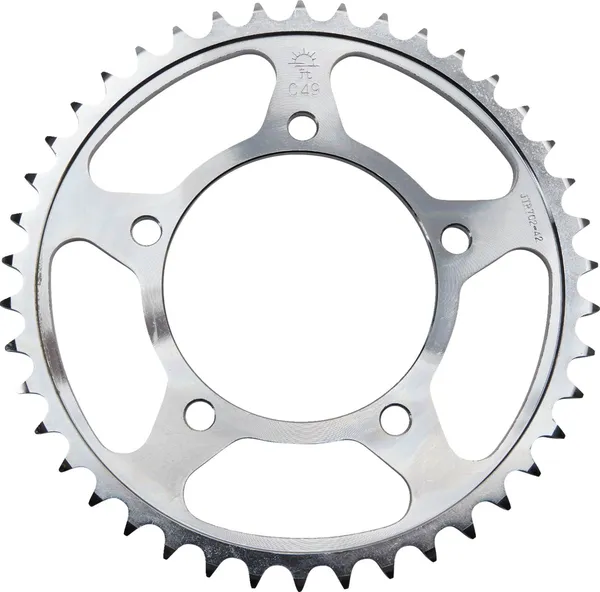 JT SPROCKETS Acél hátsó lánckerék, természetes felületű, 1, nordicamoto.ro