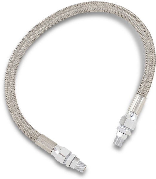 Universal Braided Oil Line Stainless Steel, 1, nordicamoto.ro