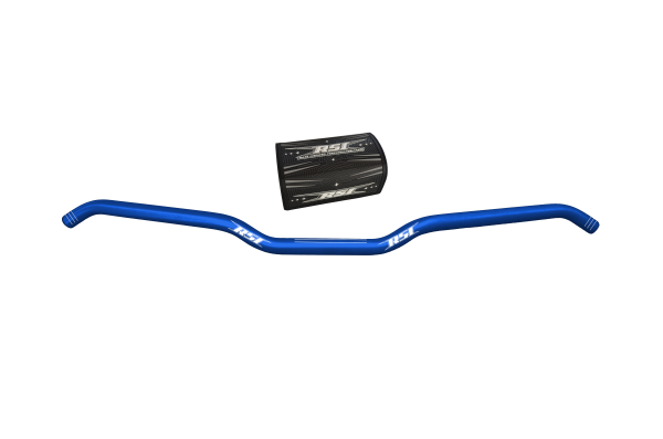 RSI Handlebar Hustler Alu Full 22 m, 13 fokos hajlítás, 1" emelés – sötétkék, 1, nordicamoto.ro