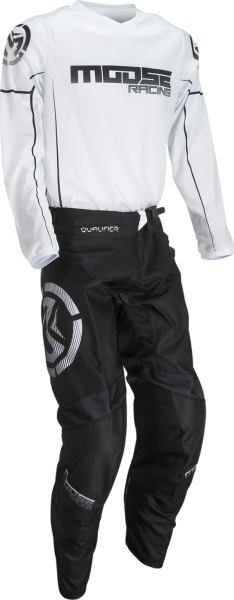 Pantaloni Moose Racing Qualifier Black/White 42, 3, nordicamoto.ro