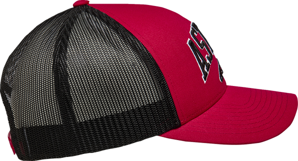 Dunker Trucker Hat Red, Black, 3, nordicamoto.ro