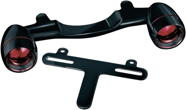 Bullet Light Rear Turn Signal Bar Black, Gloss, 1, nordicamoto.ro