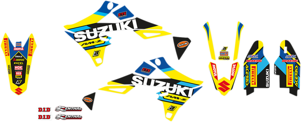 Replica Team Graphic Kits Black, Blue, Yellow, 2, nordicamoto.ro