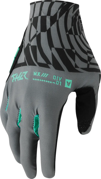 Thor Sportmode Mind Control kesztyű – Fekete/szénszürke – S-es méret, 1, nordicamoto.ro