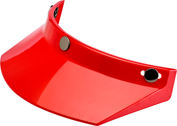 3-snap Moto Helmet Visor Red ONE SIZE, 1, nordicamoto.ro