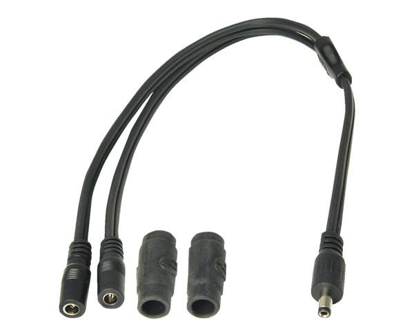 Y-splitter Black, 1, nordicamoto.ro