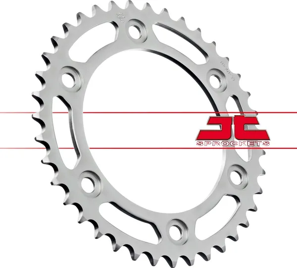 JT SPROCKETS Acél hátsó lánckerék, természetes felületű, 3, nordicamoto.ro