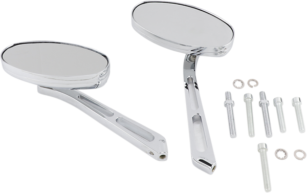 Ellipse Mirrors Silver, 2, nordicamoto.ro