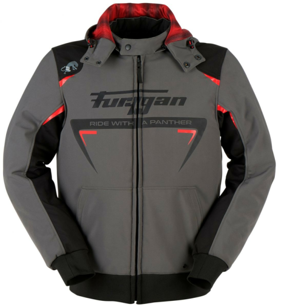 Geaca Textila Furygan 6416-923  Sektor Roadster Dark Grey-Black-Red XXL, 1, nordicamoto.ro