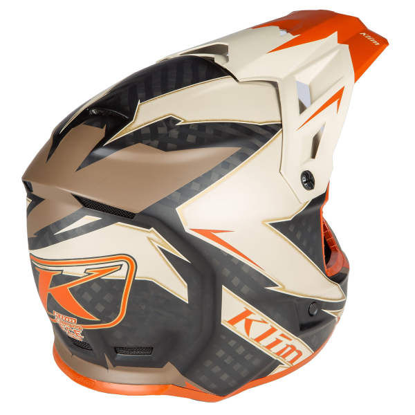 Casca Klim F3 Carbon Off-Road ECE LIGHTNING WHITE, 16, nordicamoto.ro