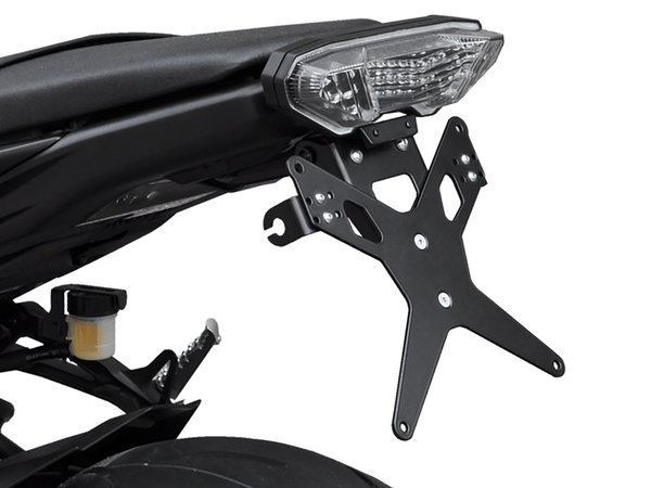 X-line License Plate Holder Type E Black, 3, nordicamoto.ro