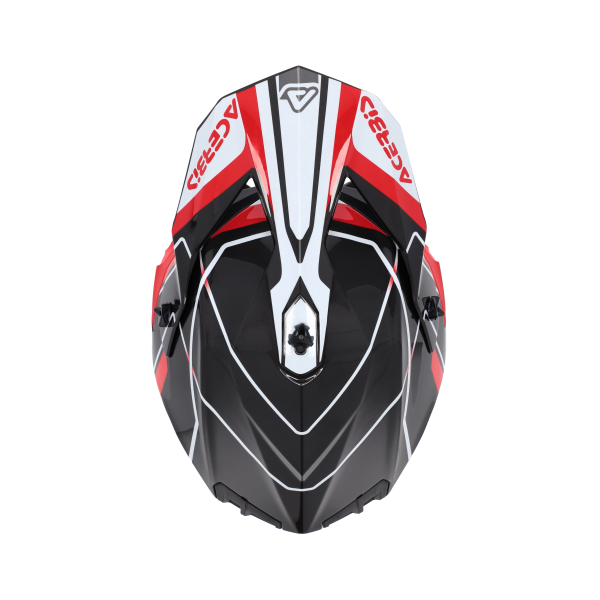 Acerbis Linear 22-06 sisak, szürke/piros, S-es méret, 6, nordicamoto.ro