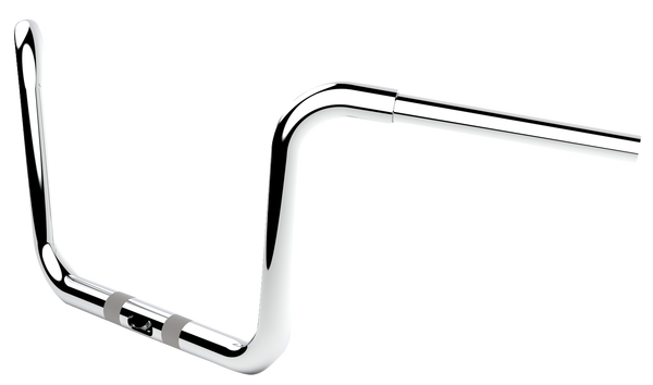Twin Round Handlebar Silver, 2, nordicamoto.ro