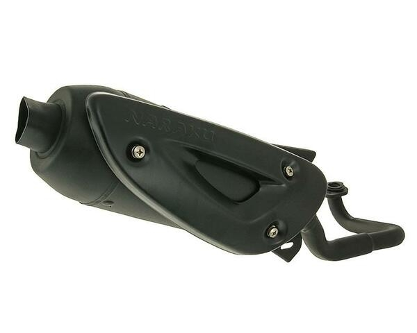 Naraku Traffic Full Exhaust System Black, 2, nordicamoto.ro